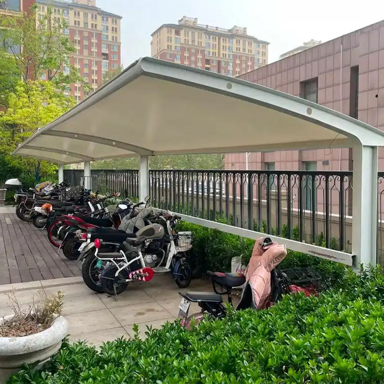 凤阳县膜结构电动车棚